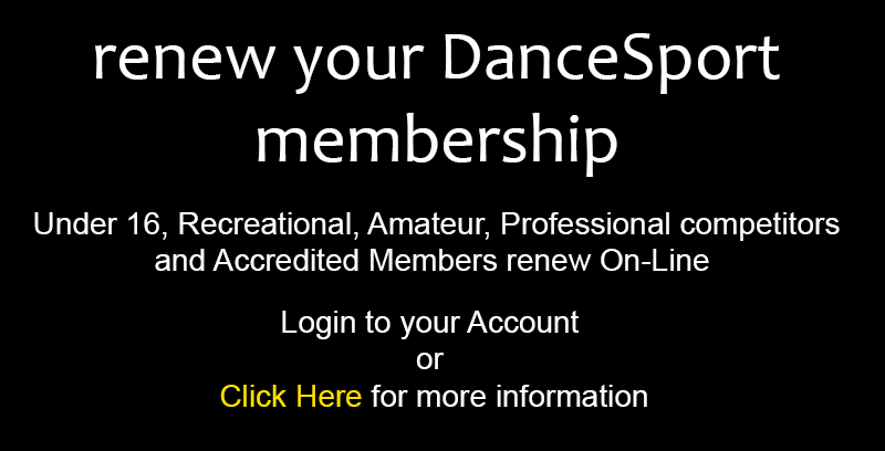 renew your DanceSport
membership